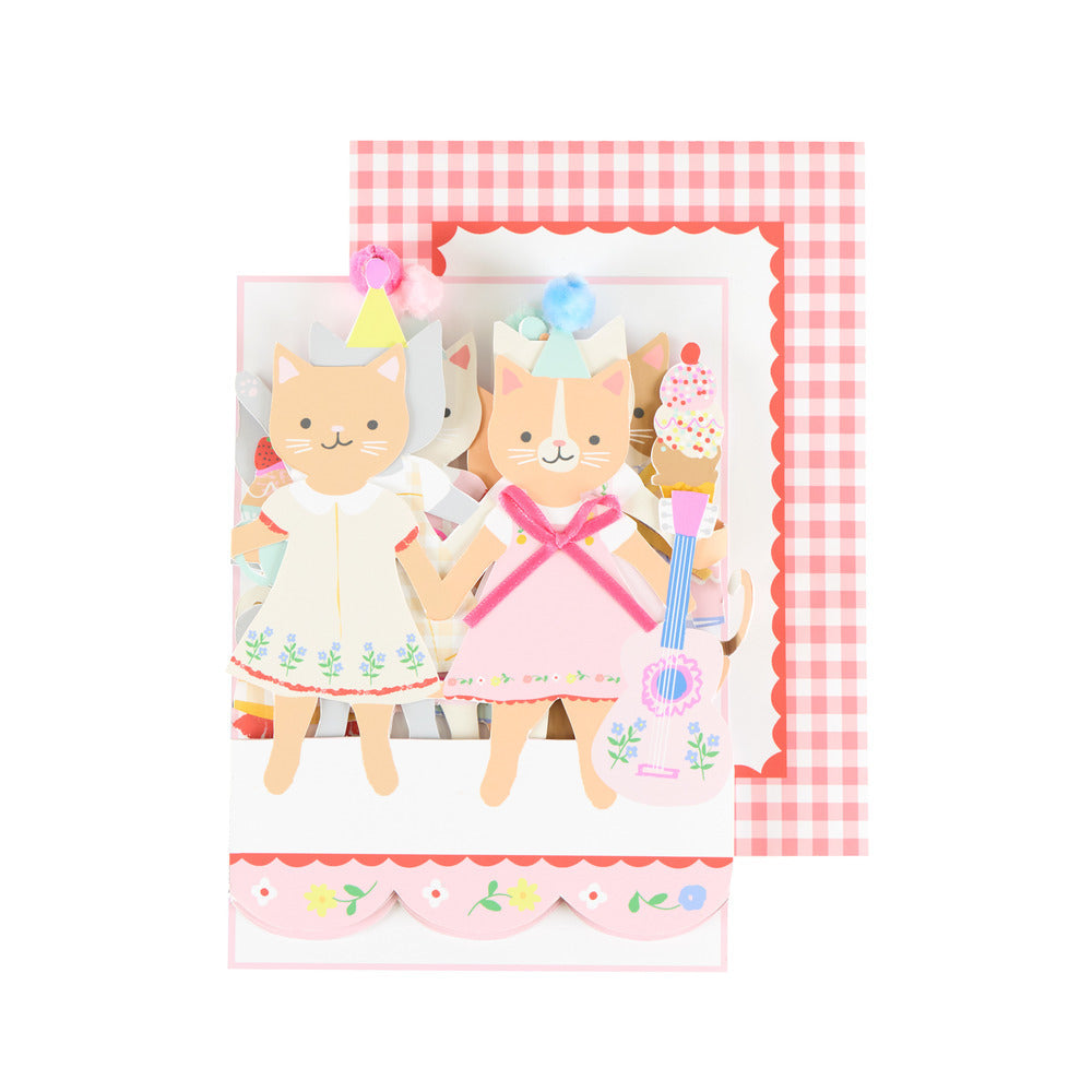 Tarjeta - club de gatitos (happy birthday)