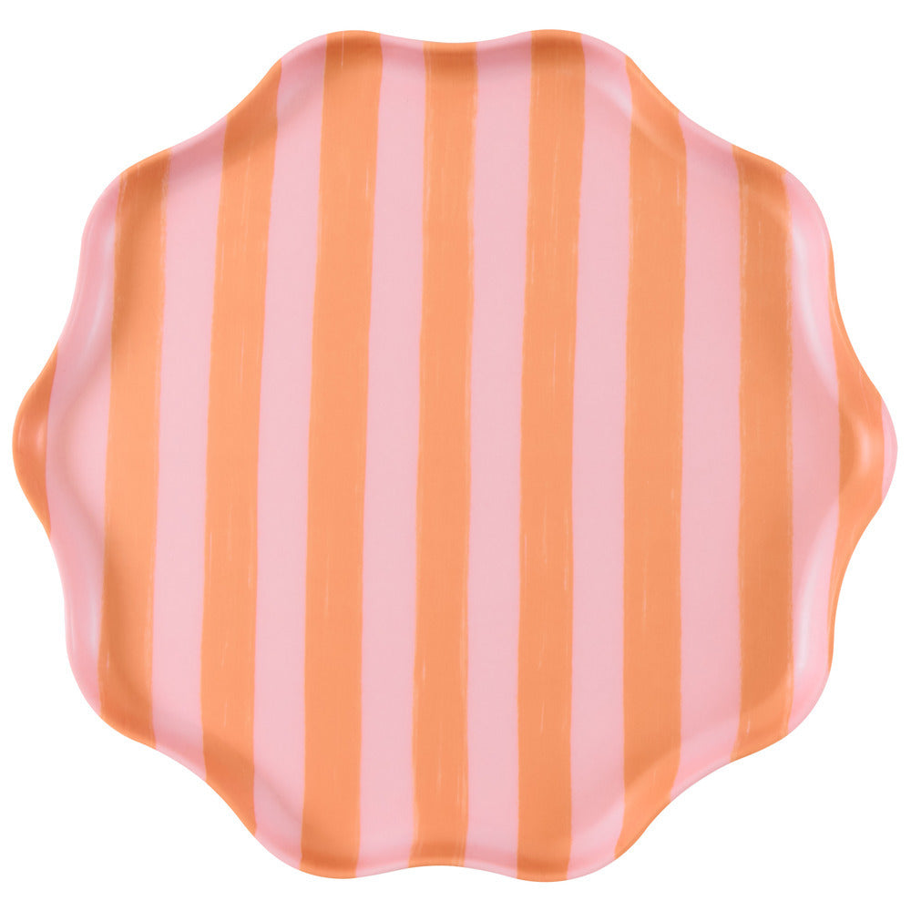 Set x 6 platos reutilizables Flora - grandes