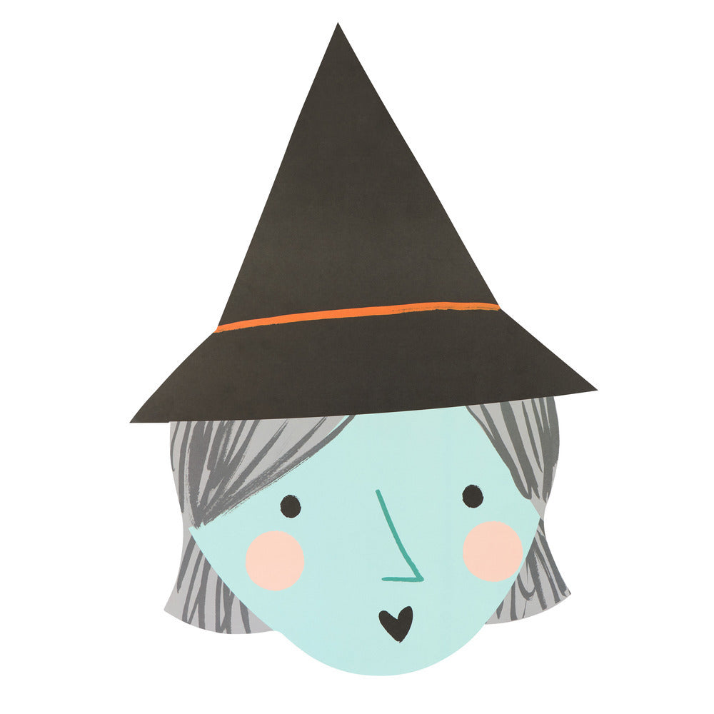 Individuales con forma de figuras de Halloween