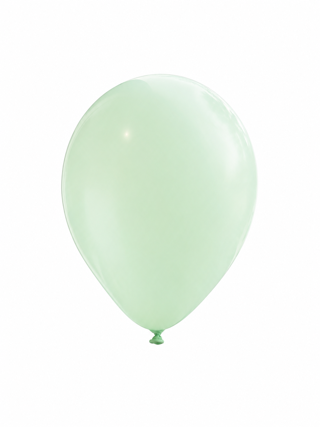 Pack 4 globos 30 cm - Verde pastel