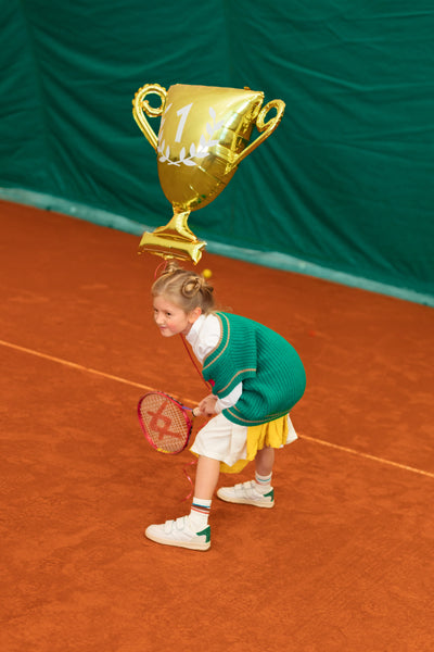 Globo metalizado - trofeo dorado