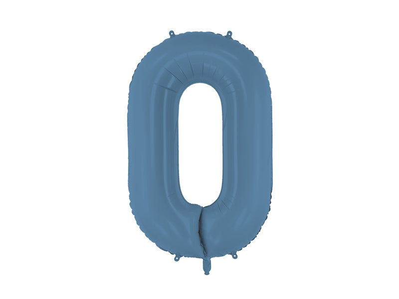 Globo metalizado 0 - 86cm azul marino
