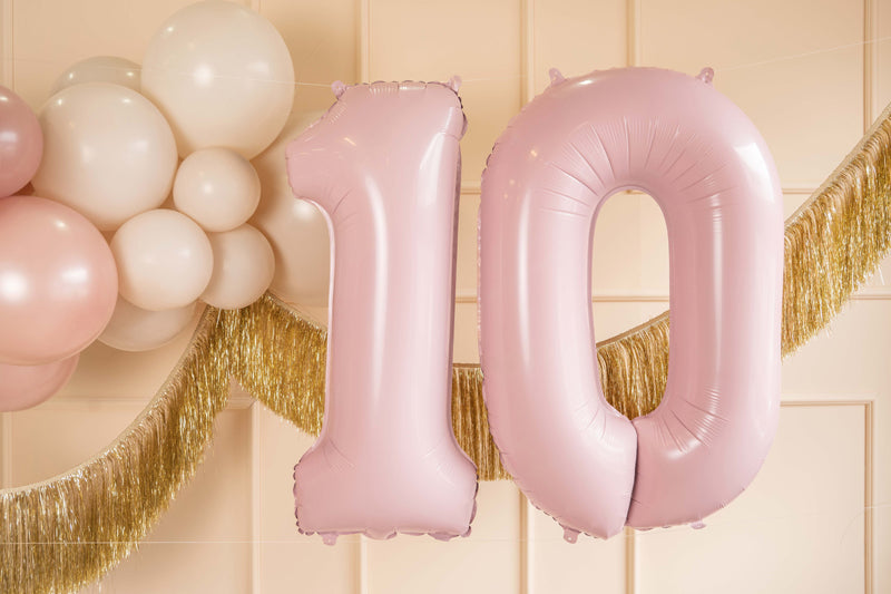 Globo metalizado 0 - 72cm rosado