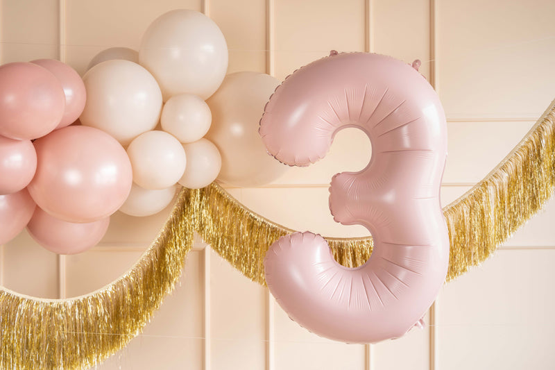 Globo metalizado 3 - 72cm rosado