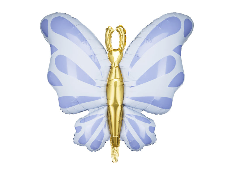 Globo metalizado - mariposa celeste