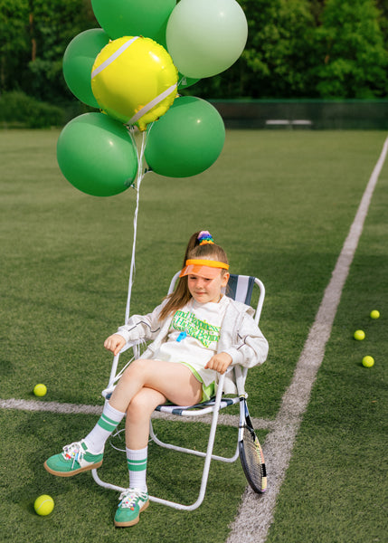 Globo metalizado - pelota de tennis