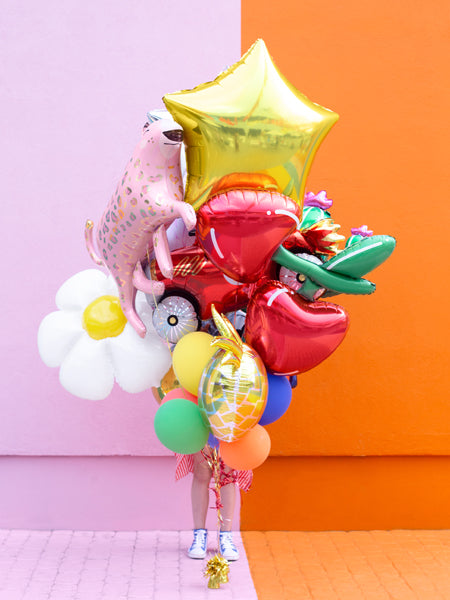 Globo metalizado - cerezas