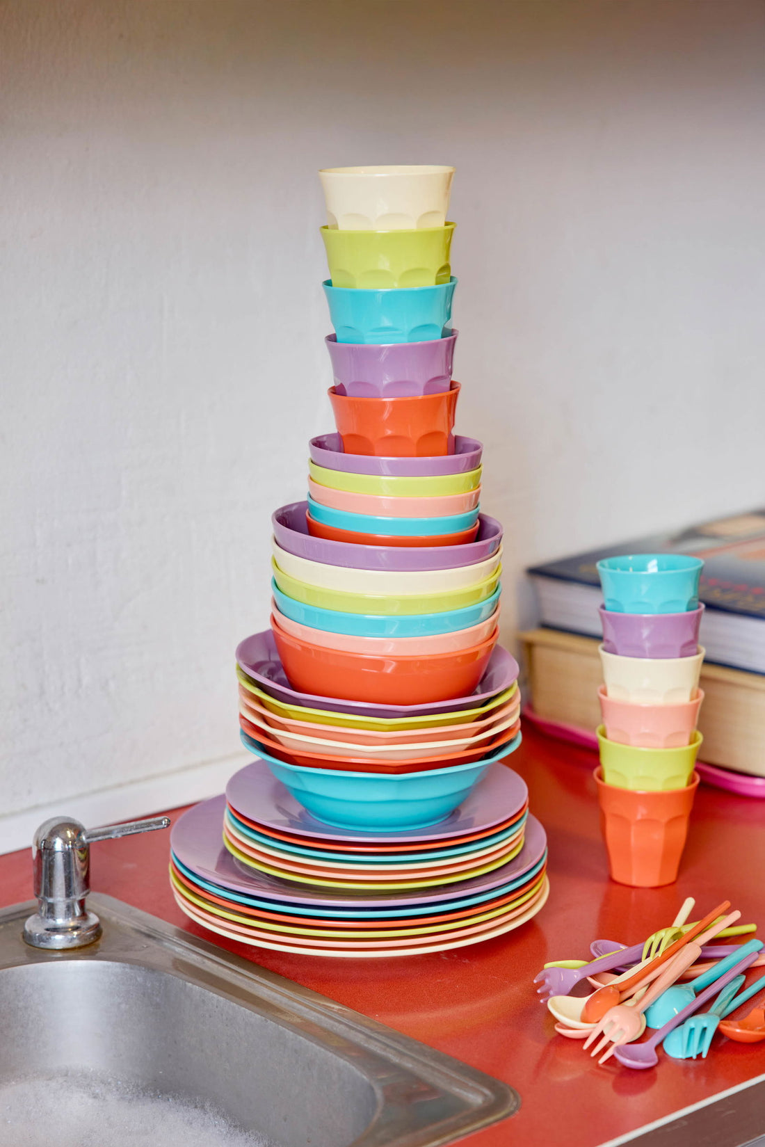 Pack 6 bowls de melamina medianos - Glory Days