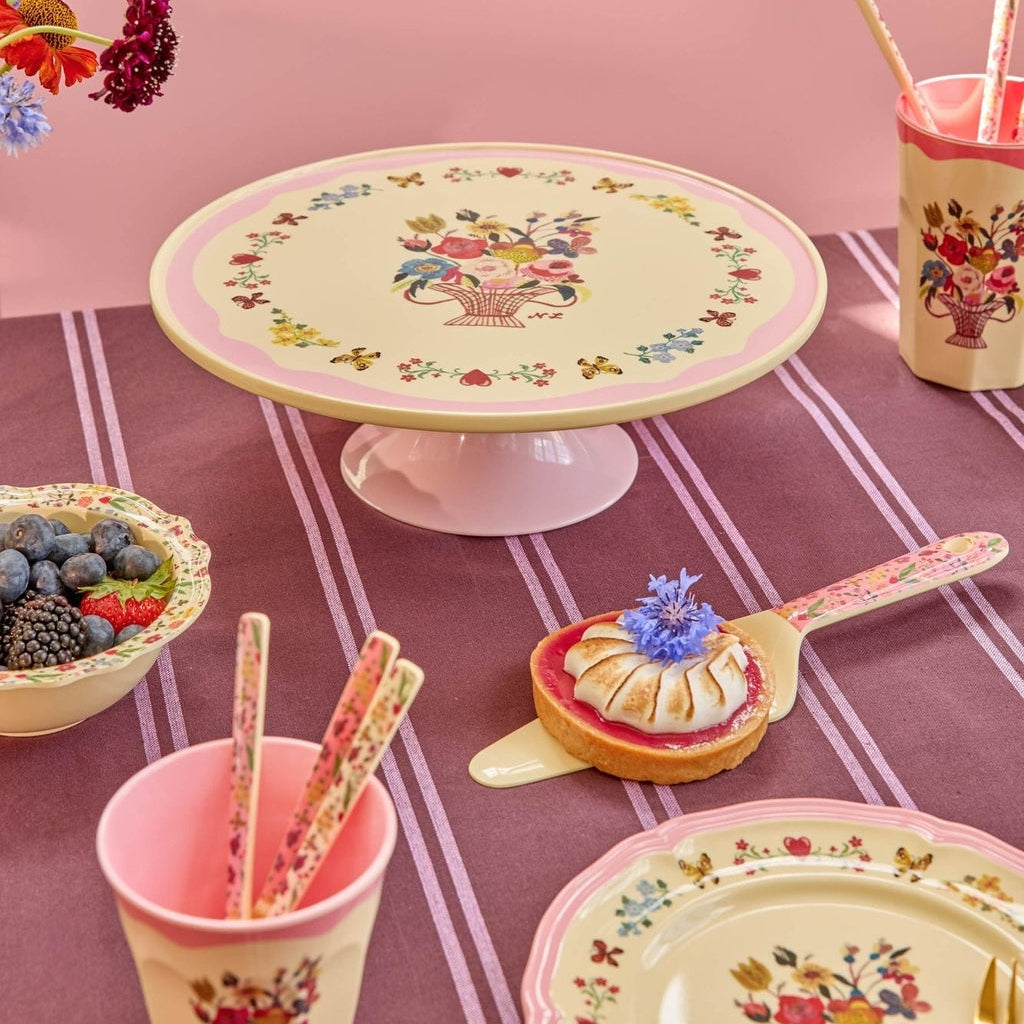 Tortero de melamina rosado - Nathalie Lété Vol 2