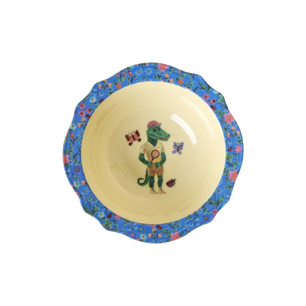Bowl melamina vintage - Nathalie Lété azul