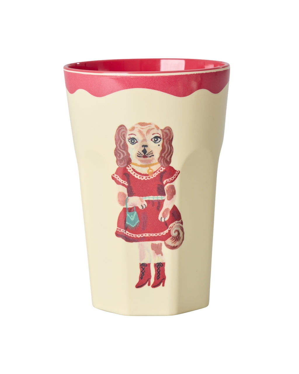 Pack x 2 vasos de melamina altos -  Nathalie Lété II animales