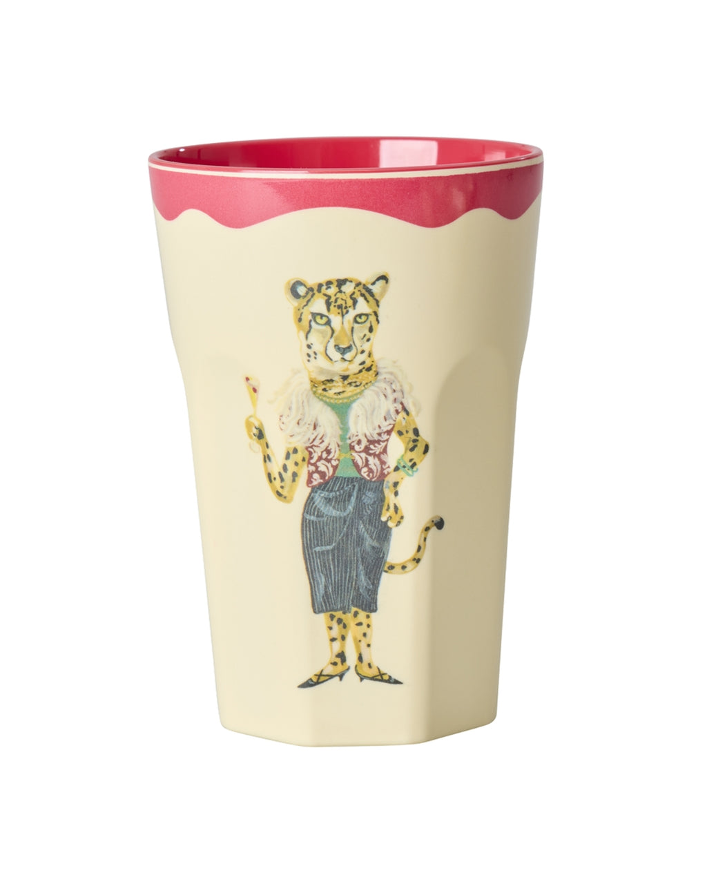 Pack x 2 vasos de melamina altos -  Nathalie Lété II animales