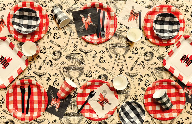 Mantel de papel - BBQ