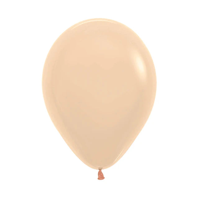 Pack 4 globos 30 cm - durazno