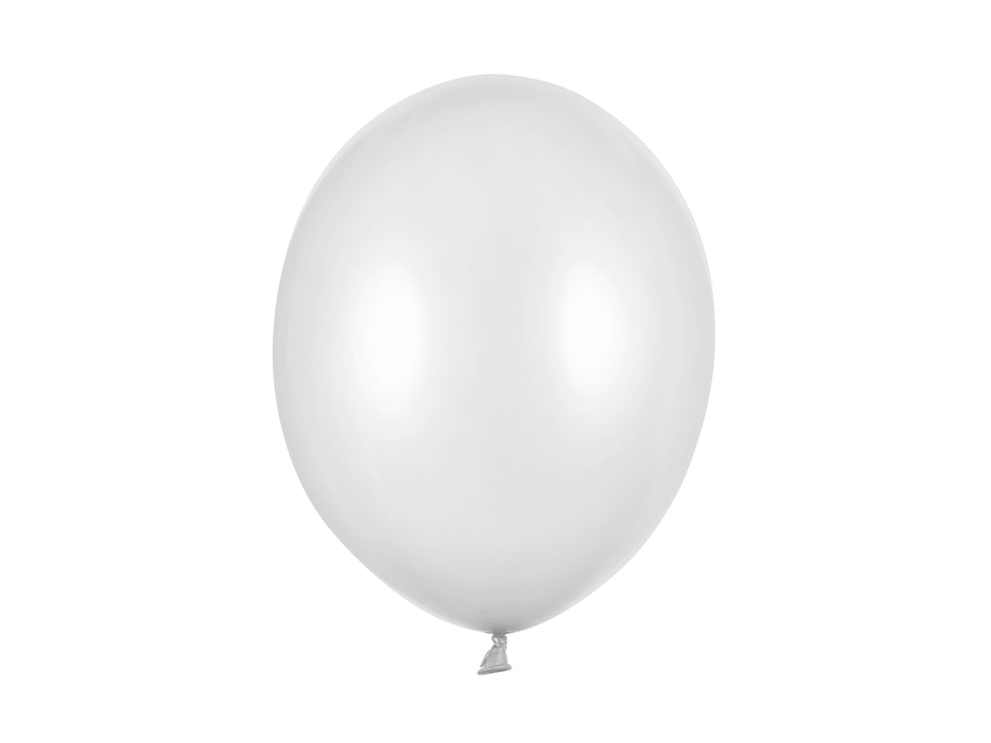 Pack 4 globos 30 cm - Plateado
