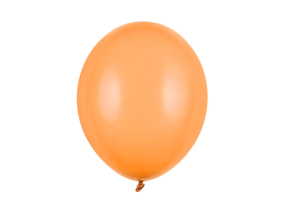 Pack 4 globos 30 cm - Mandarina