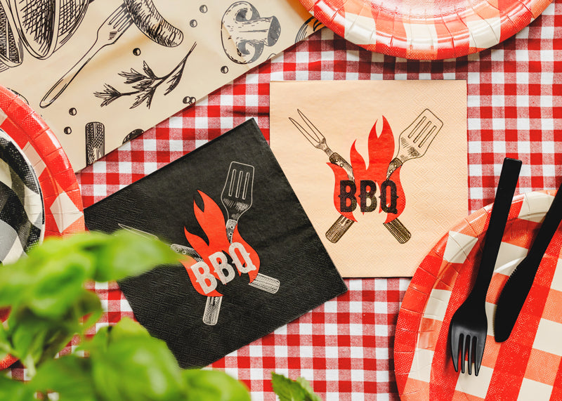 Servilletas BBQ - grandes