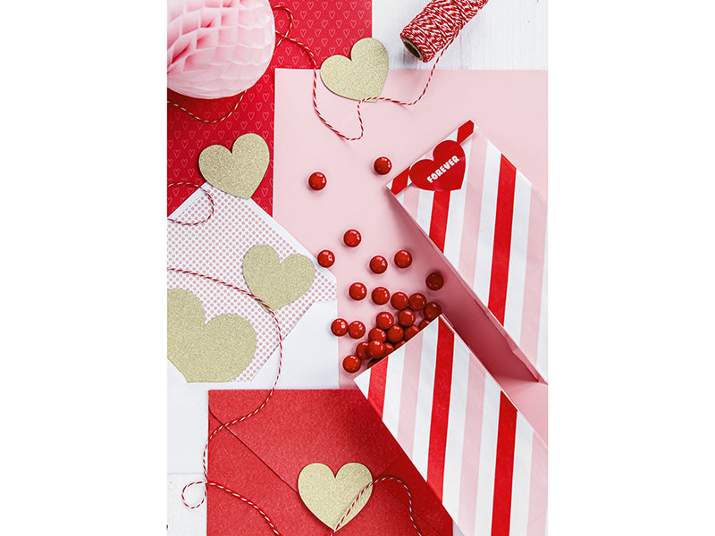 Bakers twine 50m - rojo y blanco