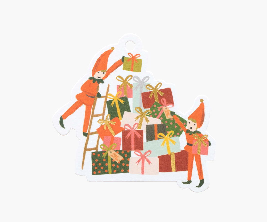 Tags para regalo - duendes (8 unidades)