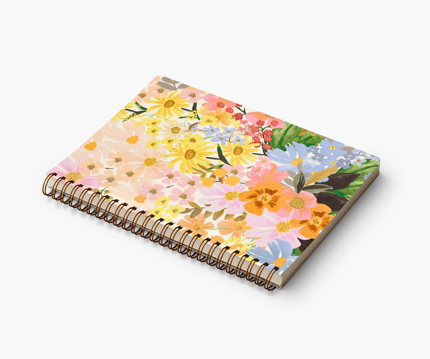 Cuaderno espiral - diseño Margaritas