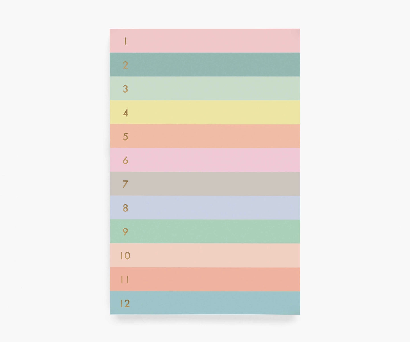 Block de notas - diseño colores pastel