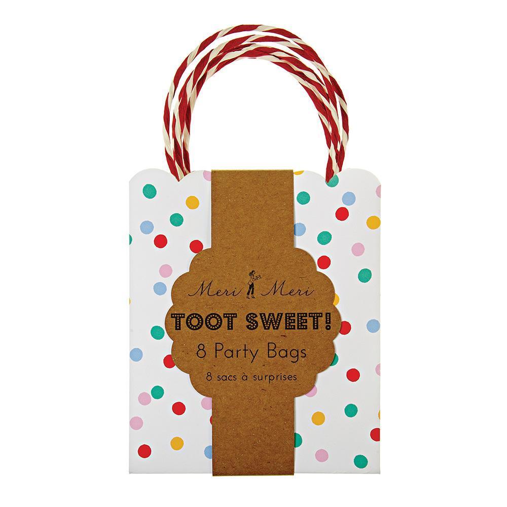 Bolsas para sorpresas puntos multicolor