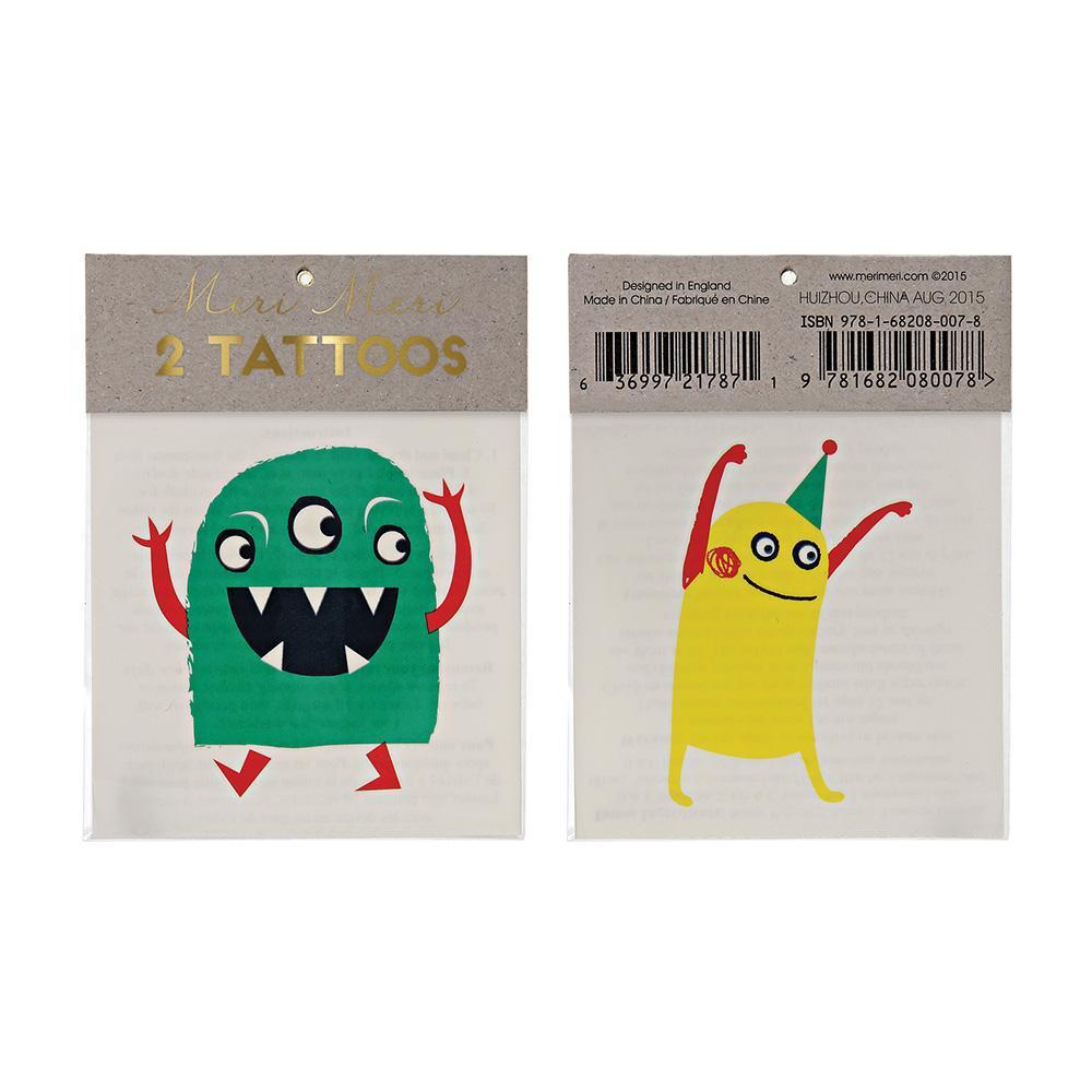 Tatuajes pequeños - monstruos