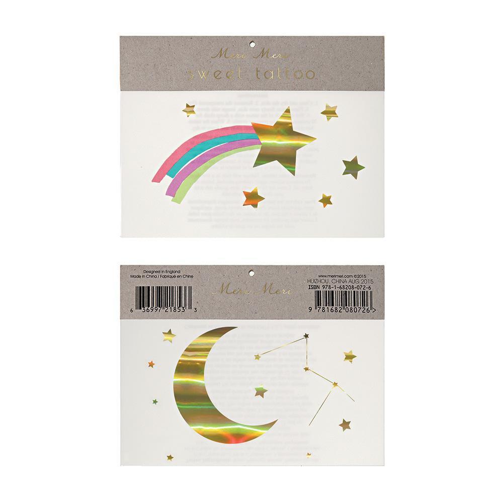 Tatuajes grandes - estrella fugaz