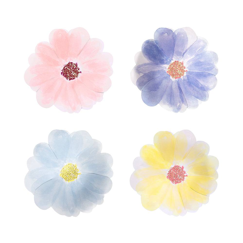 Platos jardín de flores - pequeños