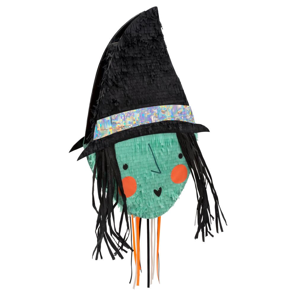 Piñata con forma de bruja