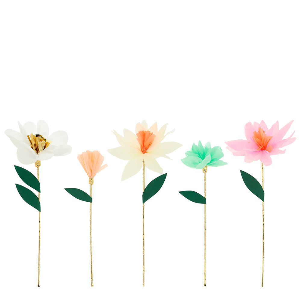 Flores decorativas grandes