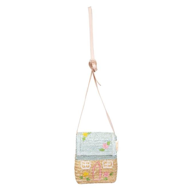 Bolsita - casita de raffia