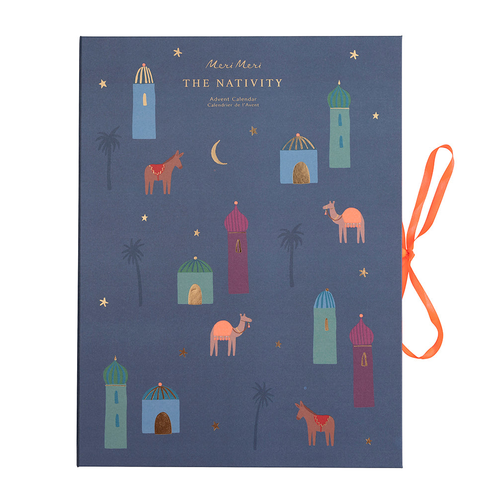 Calendario de adviento - Nacimiento de papel