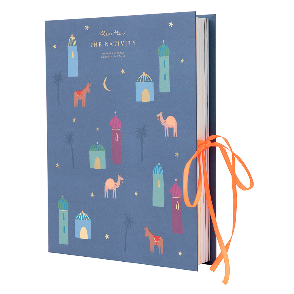 Calendario de adviento - Nacimiento de papel
