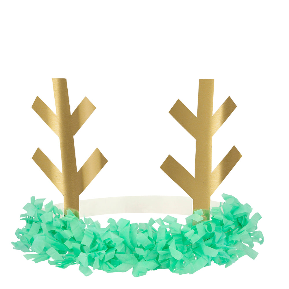 Coronas de renos con tiritas