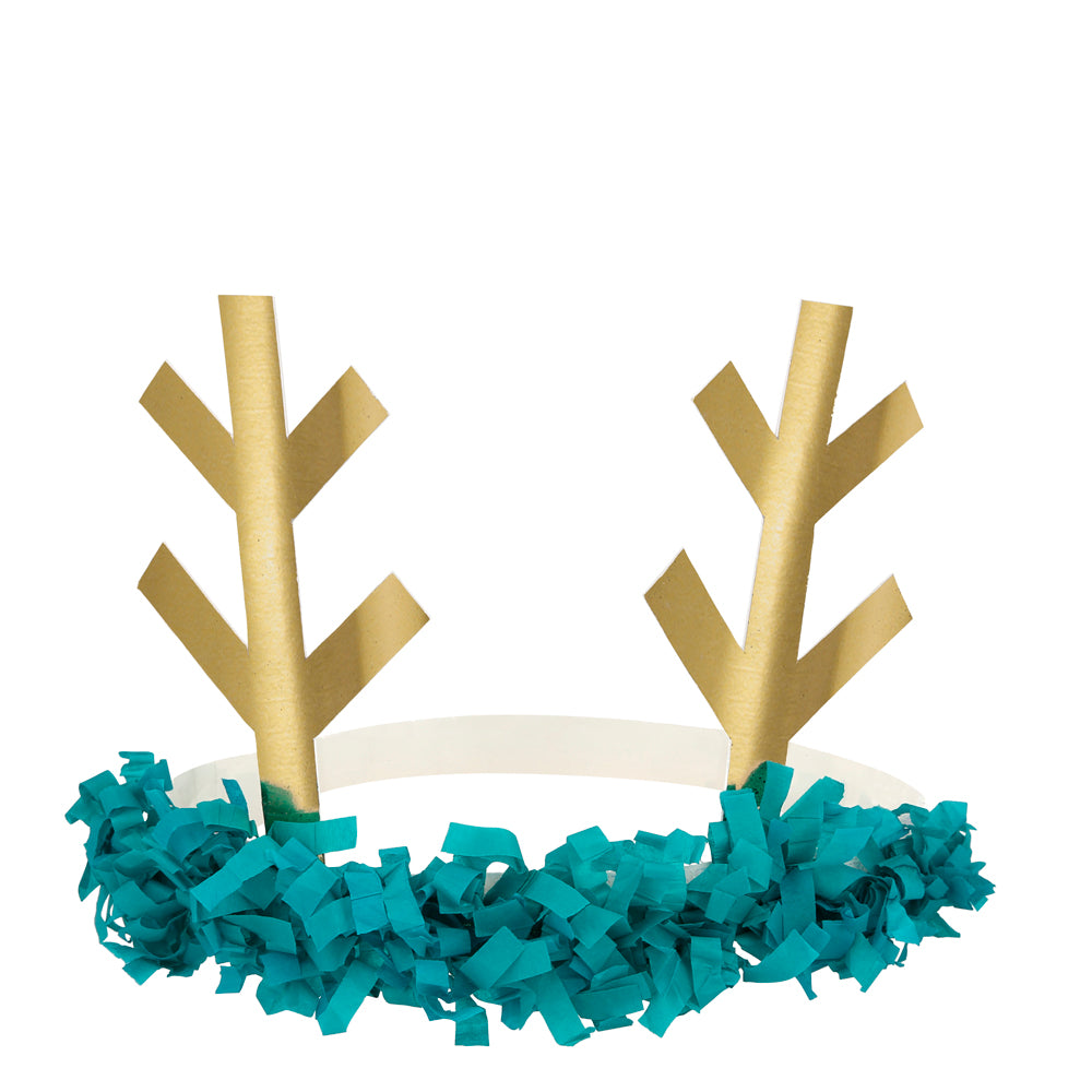 Coronas de renos con tiritas