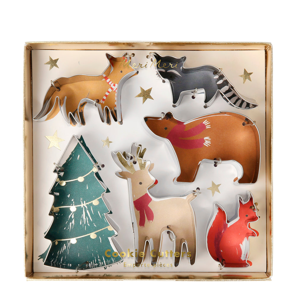 Cortadores de galletas - animales en el bosque