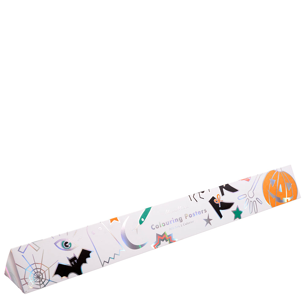 Poster para pintar - Halloween (2 hojas)