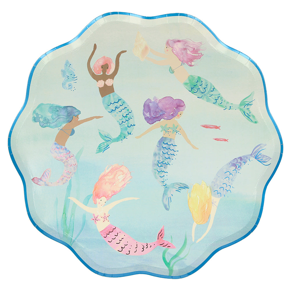 Platos Sirenas nadando - grandes