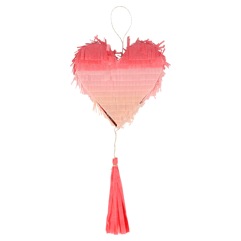 Mini piñatas corazón tiritas degradé