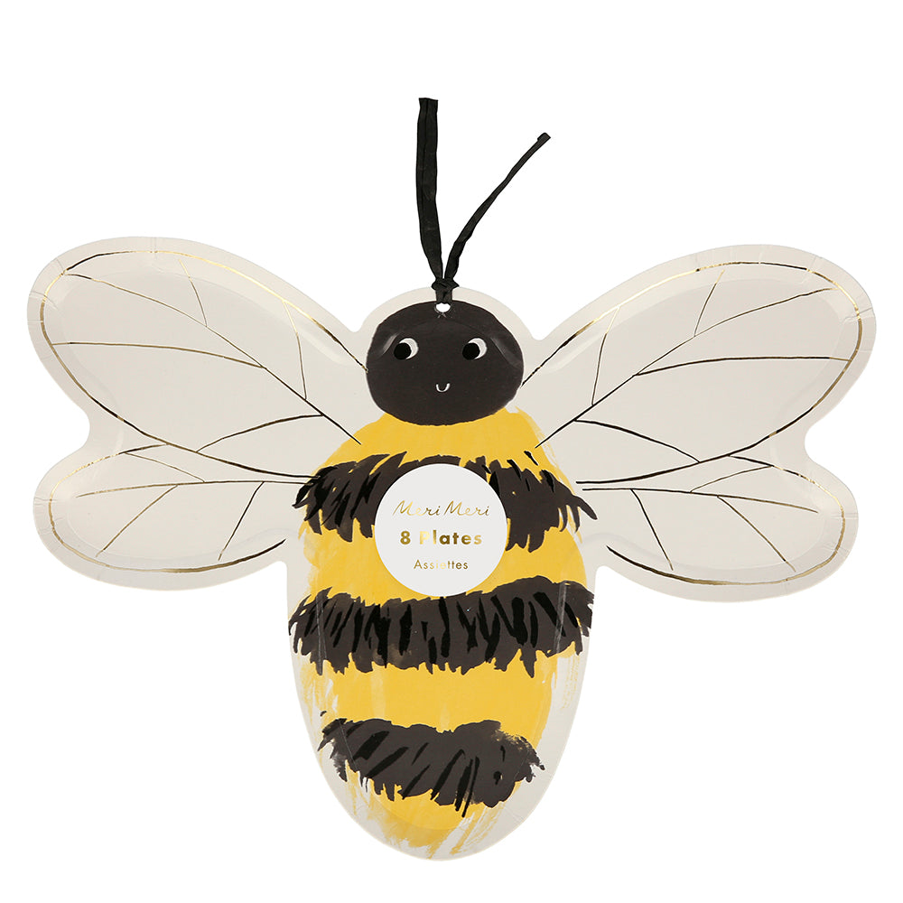 Platos con forma de Abeja