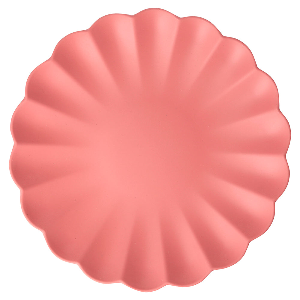 Platos de fibra de bambú - grandes 24cm