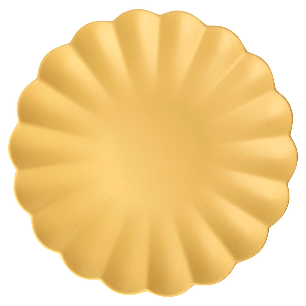 Platos de fibra de bambú - grandes 24cm