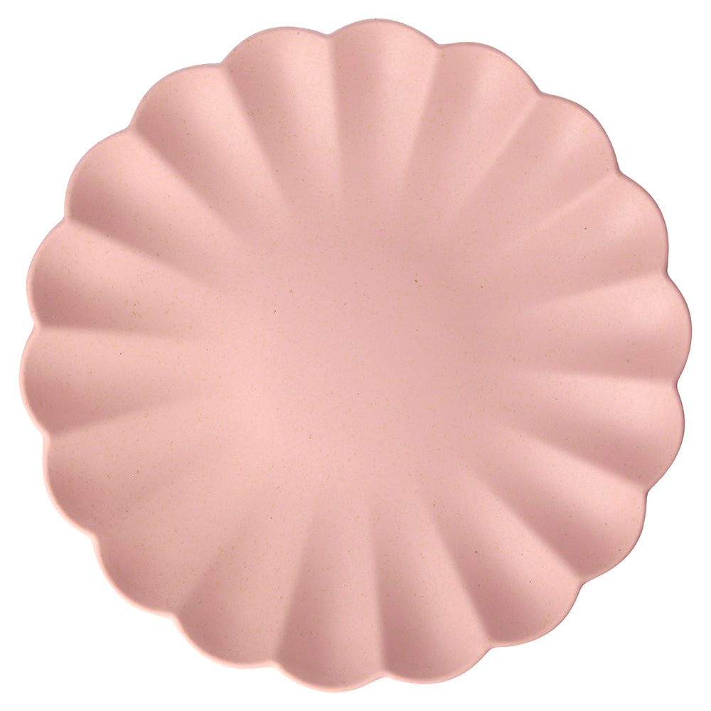 Platos de fibra de bambú - grandes 24cm