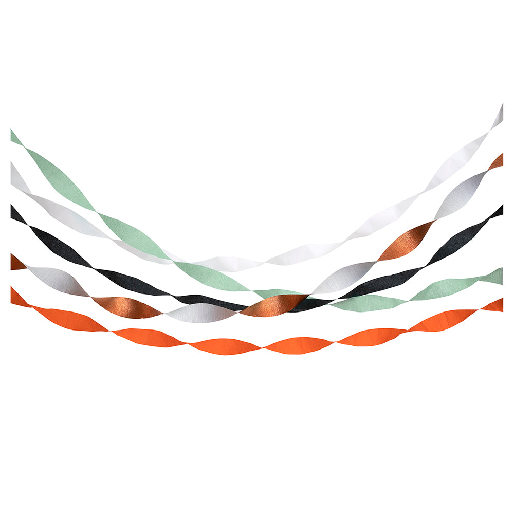 Rollos papel crepé Halloween vintage