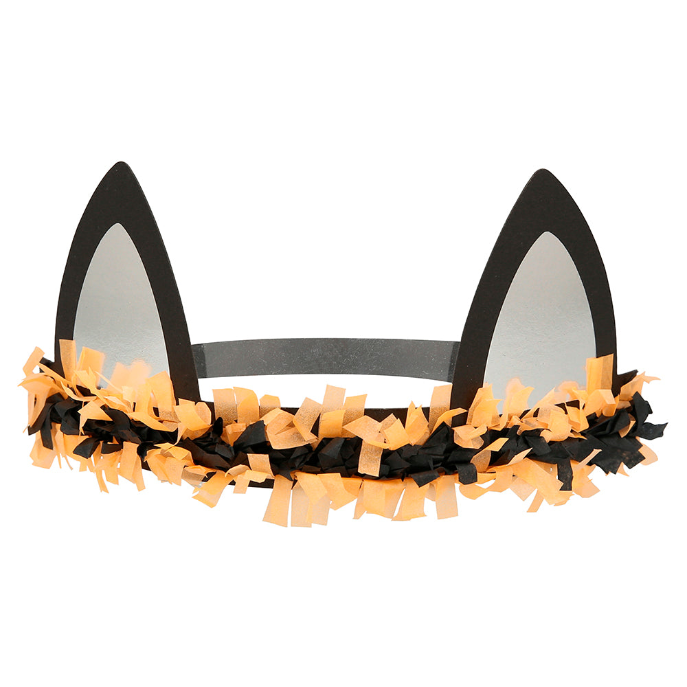 Coronas orejas de gato Halloween