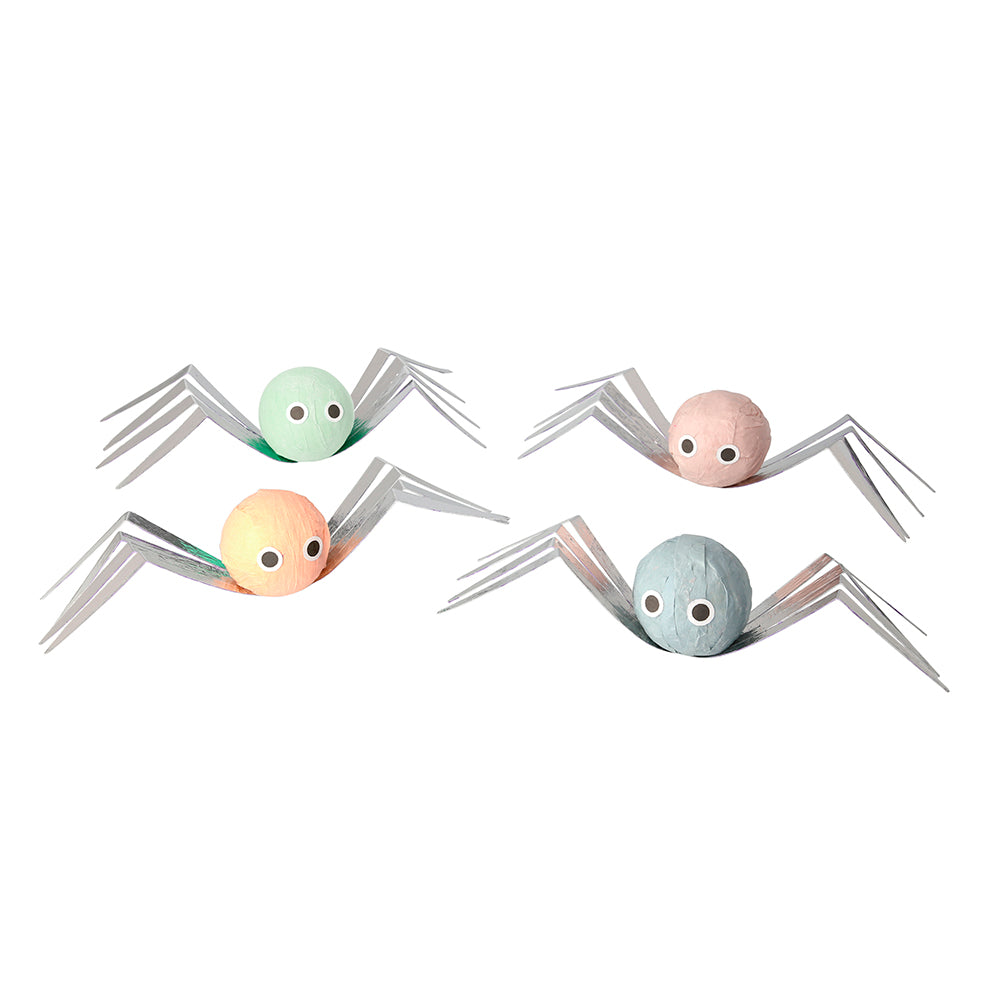 Bolitas sorpresa con forma de araña Halloween pastel