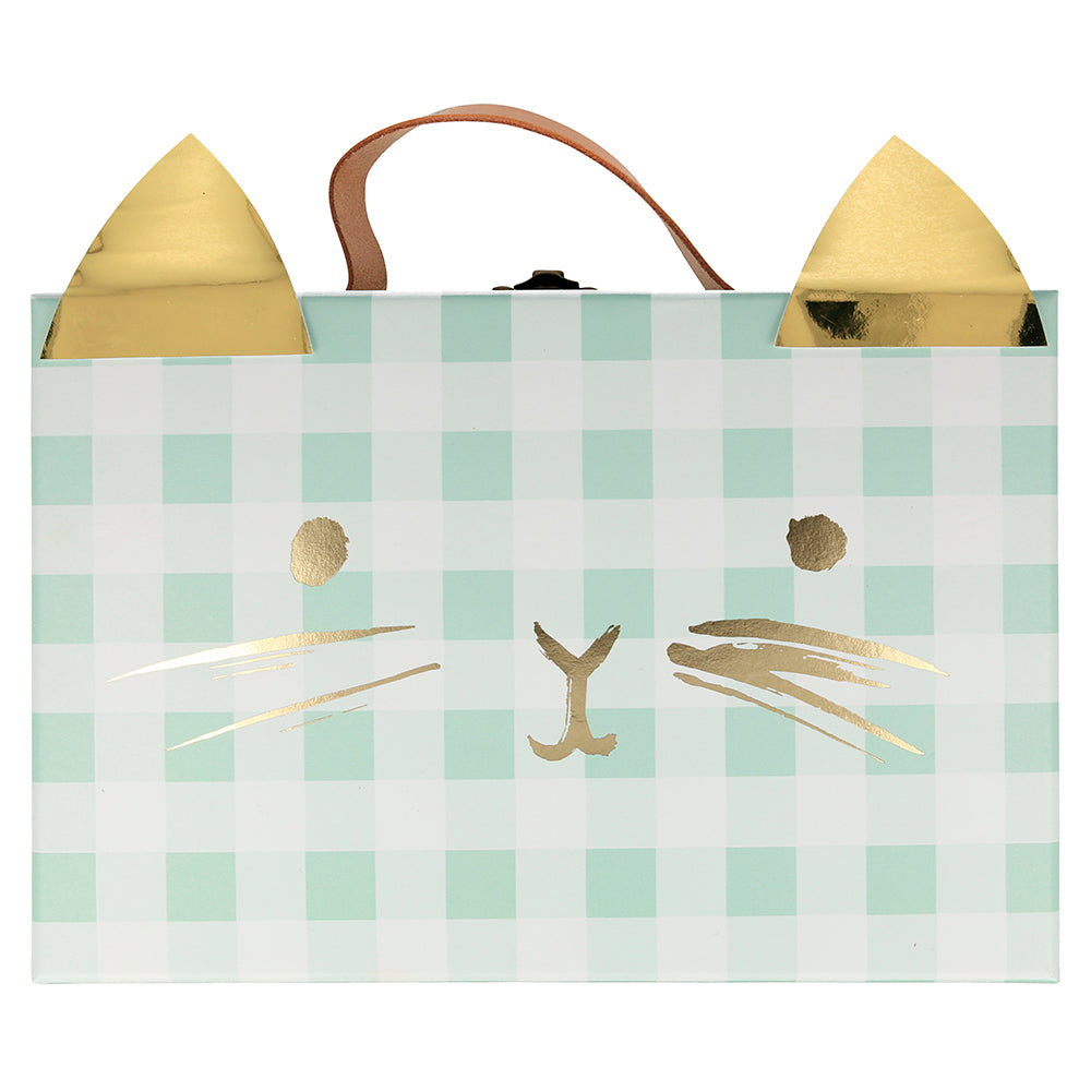 Calendario de adviento - gatos de madera