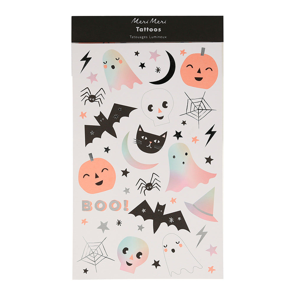 hojas de tatuajes - Halloween pastel (2 hojas)