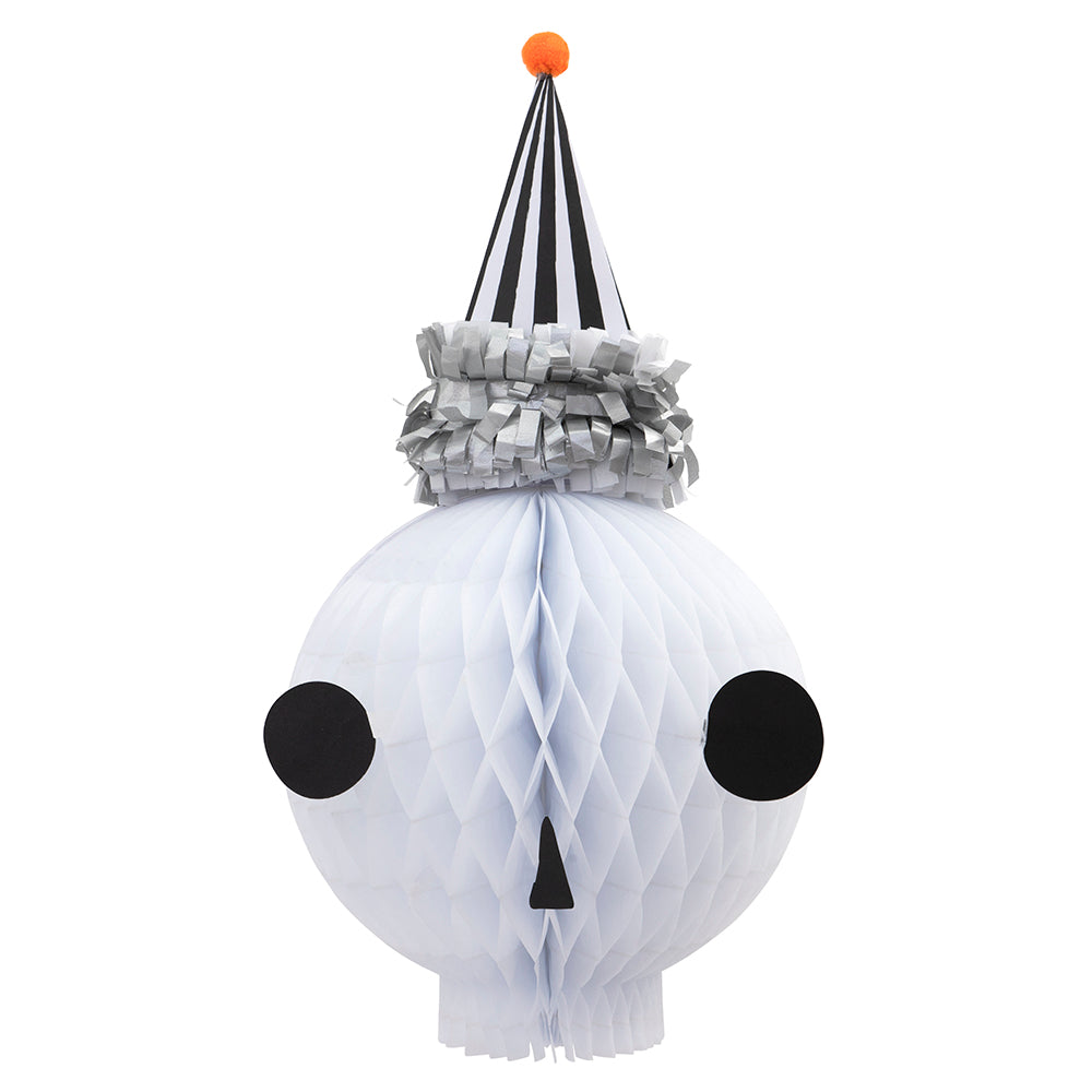 Cabezas de Halloween con Honeycomb balls